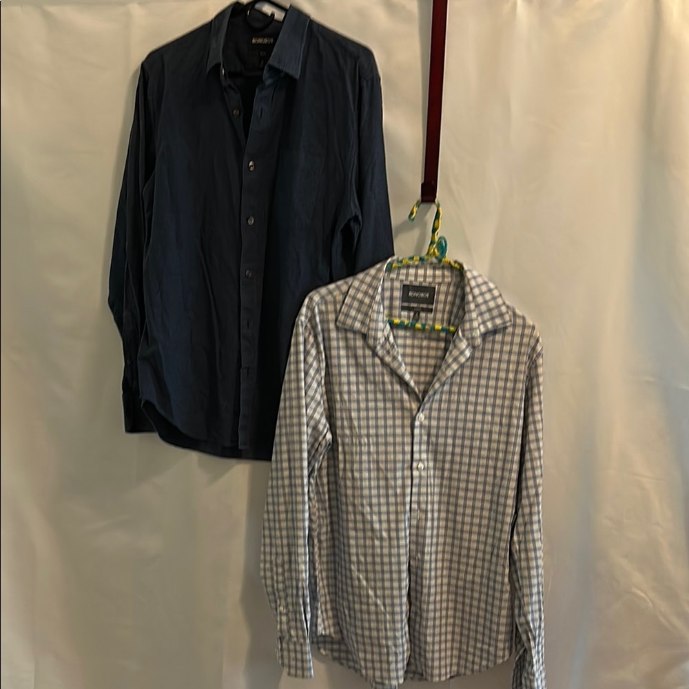 Bonobos Blue and Blue and White Casual Button Down Shirts